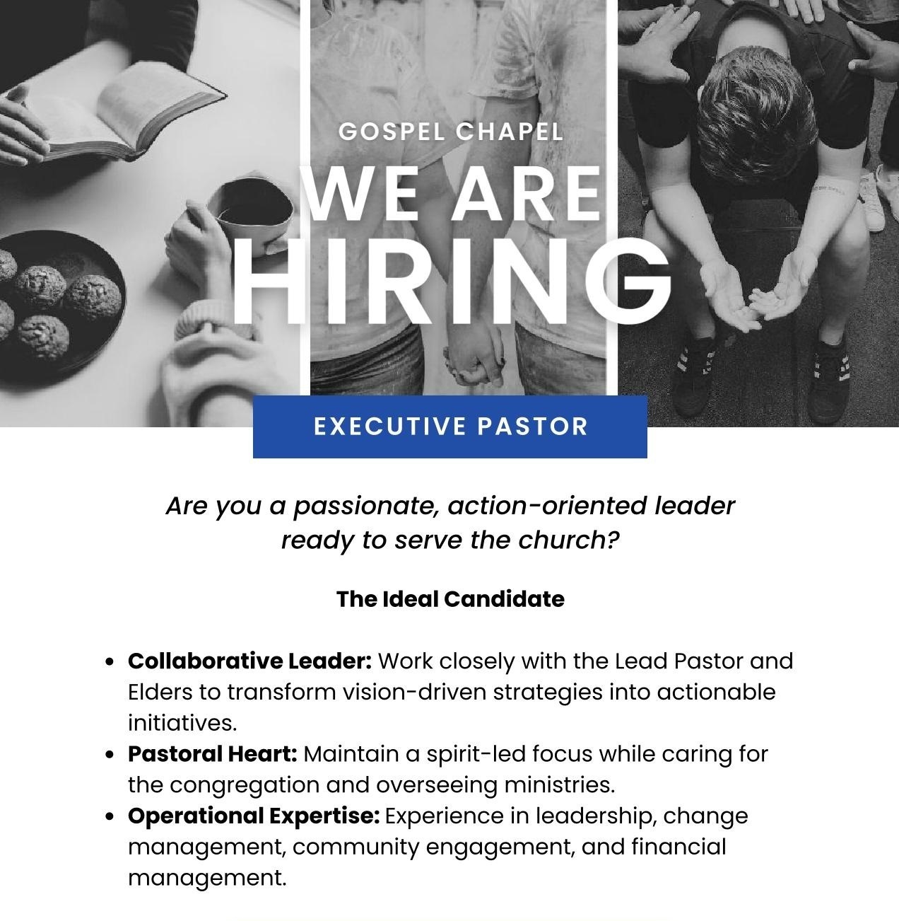 Executive Pastor Ad Edited